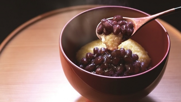茶舎 ≪冬季限定≫きび餅ぜんざいのご案内